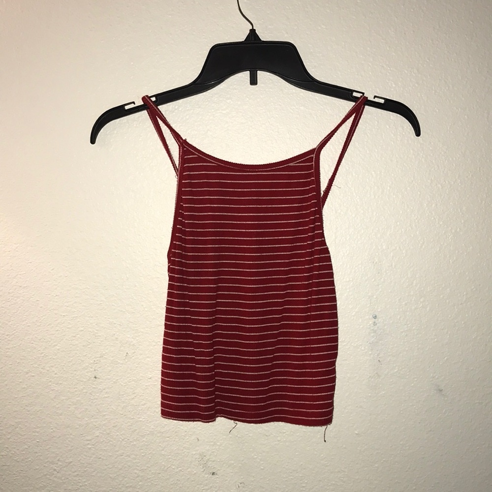 Brandy striped tank